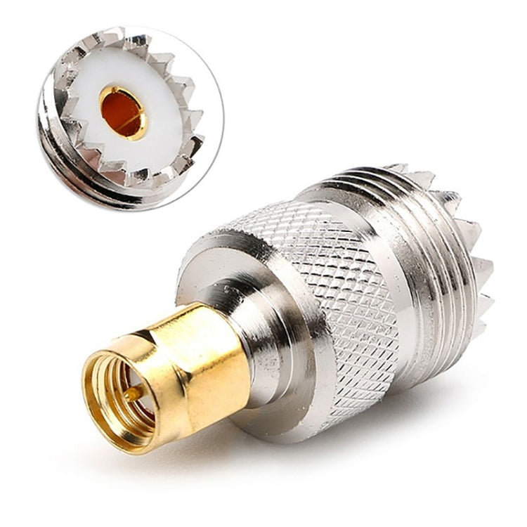 Adaptateur connecteur coaxial RF SMA mâle vers UHF femelle, mâle vers UHF femelle