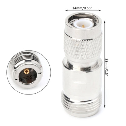 TNC Male to N Type Female Jack Screws Coaxial Adapter for Wifi Connection of Router Connector