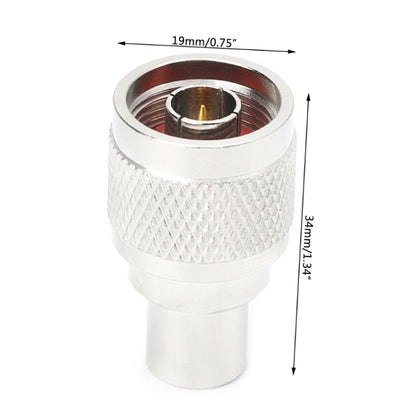 Adaptateur Coaxial NJ / FMEJ RF Connecteur N Mâle vers FME