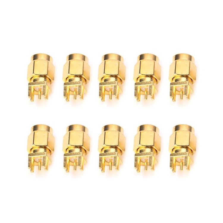 10 connecteurs RF femelles SMA 1,6 mm à clip de montage sur CI