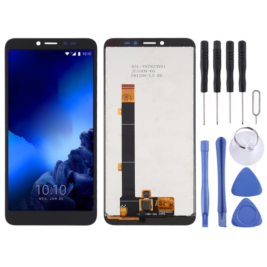 LCD Screen and Digitizer Full Assembly for Alcatel 1V 2019 / 5001, For Alcatel 1V 2019