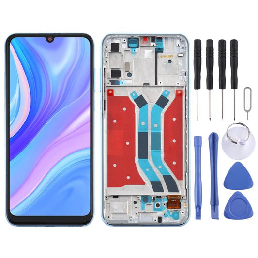 Écran LCD et numériseur complet avec cadre pour Huawei Enjoy 10s, pour Huawei Enjoy 10s (Breathing Crystal)