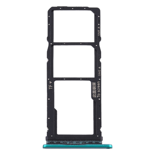 SIM Card Tray + SIM Card Tray + Micro SD Card Tray for Huawei Y7p, For Huawei Y7p