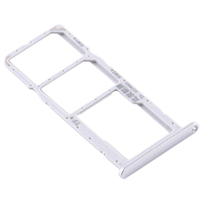 SIM Card Tray + SIM Card Tray + Micro SD Card Tray for Huawei Y6p, For Huawei Y6p