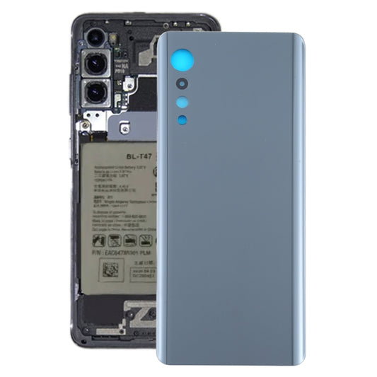 Batterie-Rückabdeckung für LG Velvet LMG910EMW LM-G910EMW / Velvet 5G KR Version LM-G900N LM-G900EM, für LG Velvet KR Version, für LG Velvet (Illusion Sunset)