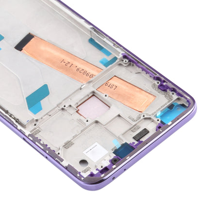 Marco LCD frontal y bisel para Xiaomi Redmi K30i 5G (morado)