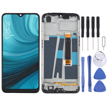 Écran LCD et numériseur complet avec cadre pour OPPO A7(AX7) A7n CPH1901 CPH1903 CPH1905 PBFM00 PBFT00 PCDM00 PCDT00, Pour OPPO A7