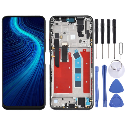 Écran LCD et numériseur complet avec châssis pour Huawei Honor X10 5G, Pour Huawei Honor X10 5G