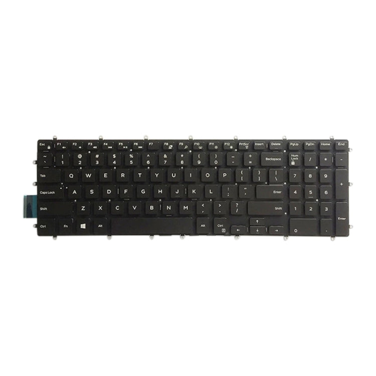 US Version Keyboard with Backlight for Dell Inspiron 7567 7566 7577 7587 7570 7580, For Dell Inspiron 7567