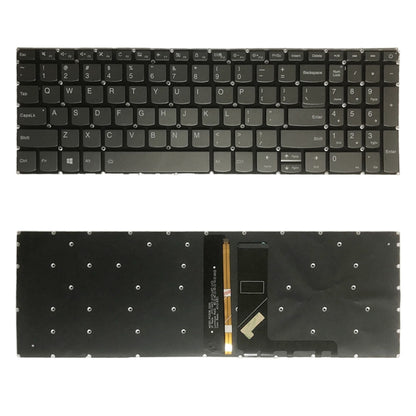 US Version Keyboard with Backlight for Lenovo IdeaPad 320-15 320-15ABR 320-15AST 320-15IAP, For Lenovo IdeaPad 320-15ABR(with Backlight)