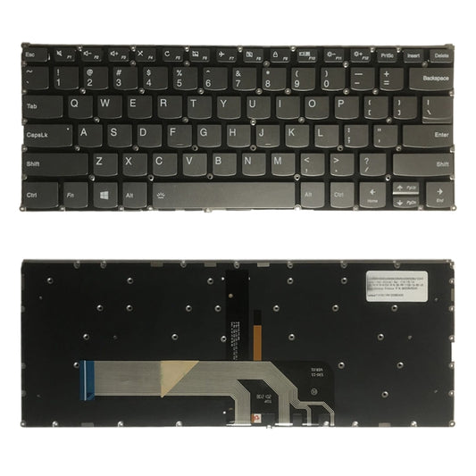 US Version Keyboard with Backlight for Lenovo Yoga 730-13IKB 730-13IWL 730-15IKB 730-15IWL 530-14 530-14IKB FLEX6-14, For Lenovo Yoga 730-13IKB
