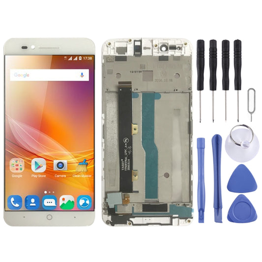 LCD Display und Digitizer komplette Baugruppe mit Rahmen für ZTE Blade A610 / A610C / A612, Für ZTE Blade A610