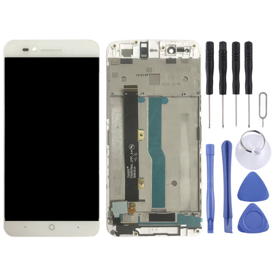 LCD Display und Digitizer komplette Baugruppe mit Rahmen für ZTE Blade A610 / A610C / A612, Für ZTE Blade A610