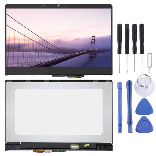 Écran LCD FHD 1920 x 1080 avec châssis pour Lenovo Yoga 710-14ISKIKB 5D10M14182