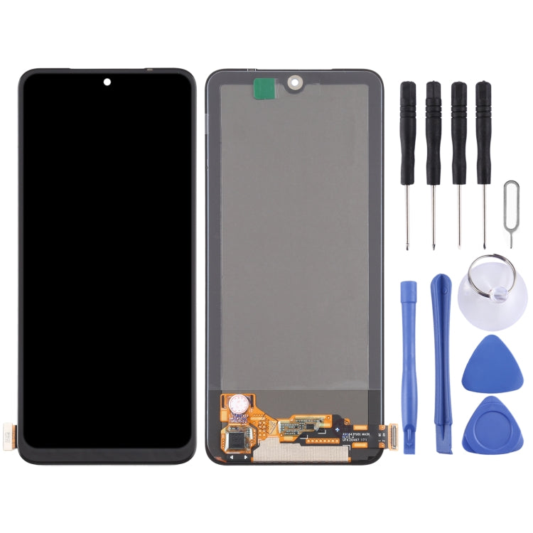 Original AMOLED Material LCD Screen and Digitizer Full Assembly for Xiaomi Redmi Note 10 4G / Redmi Note 10S / Redmi Note 11 SE India / Poco M5s  M2101K7AI, M2101K7AG, For Xiaomi Redmi Note 10 / Redmi Note 11 SE India / Poco M5s  (Original)