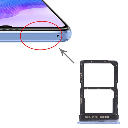 SIM Card Tray + NM Card Tray for Huawei Enjoy 20 Pro, For Huawei Enjoy 20 Pro