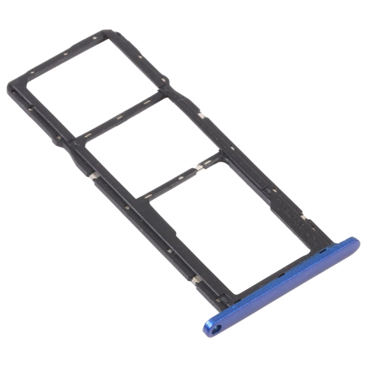 SIM Card Tray + SIM Card Tray + Micro SD Card Tray for Honor 8S, For Honor 8S
