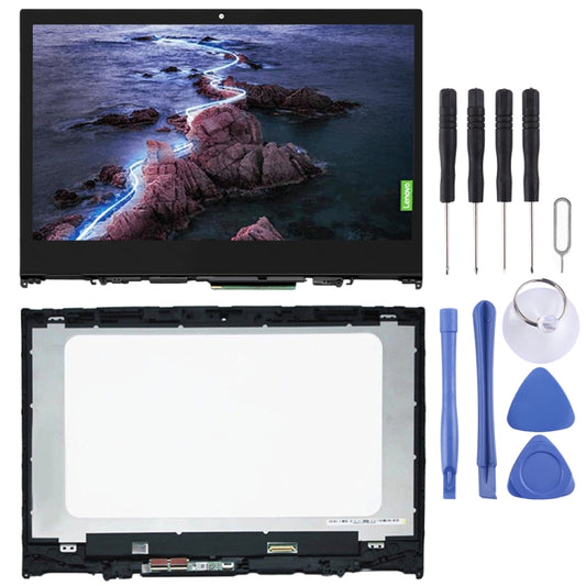 Écran LCD et numériseur complet avec châssis (1920 x 1080 pixels) pour Lenovo Yoga 520-14IKB