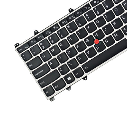 US Version Keyboard With Back Light for Lenovo Thinkpad Yoga 260 / Yoga 370 / X380, For Lenovo Thinkpad Yoga 260(Silver)