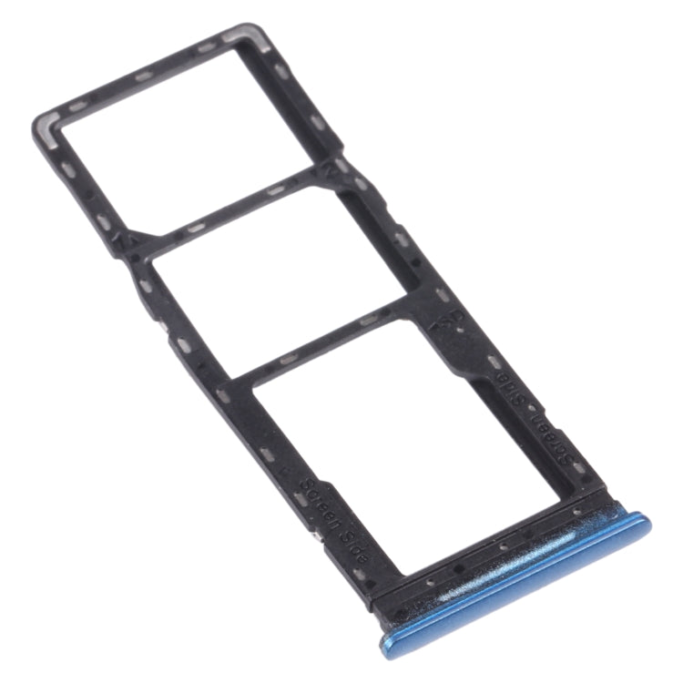 For infinix Hot 10 Play / Smart 5(India) X688C X688B SIM Card Tray + SIM Card Tray + Micro SD Card Tray, For infinix Hot 10 Play