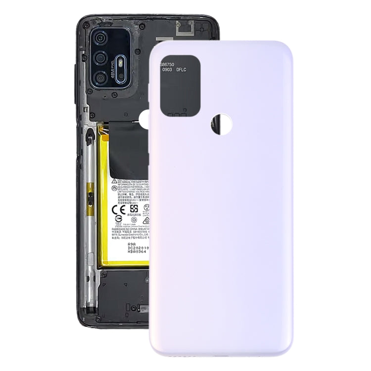 Battery Back Cover for Motorola Moto G30 XT2129-1 XT2129-2 PAML0000IN, For Motorola Moto G30