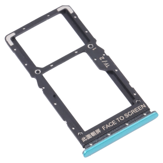 SIM Card Tray + SIM Card Tray / Micro SD Card Tray for Xiaomi Redmi Note 10 5G / Poco M3 Pro 5G / Redmi Note 10T 5G M2103K19G M2103K19C M2103K19PG M2103K19PI