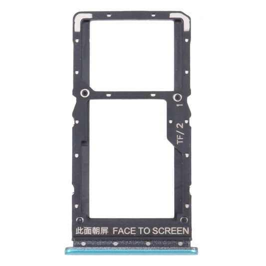 SIM Card Tray + SIM Card Tray / Micro SD Card Tray for Xiaomi Redmi Note 10 5G / Poco M3 Pro 5G / Redmi Note 10T 5G M2103K19G M2103K19C M2103K19PG M2103K19PI