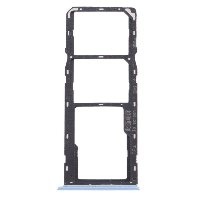 For OPPO Realme C12 RMX2189  SIM Card Tray + SIM Card Tray + Micro SD Card Tray