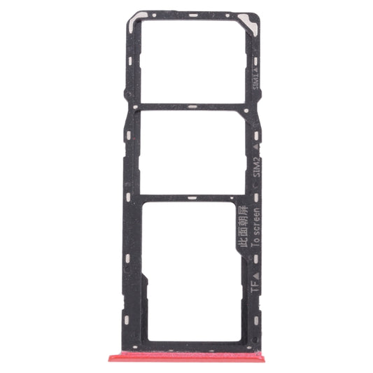 For OPPO Realme C12 RMX2189  SIM Card Tray + SIM Card Tray + Micro SD Card Tray