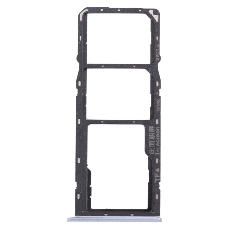 For OPPO Realme C12 RMX2189  SIM Card Tray + SIM Card Tray + Micro SD Card Tray