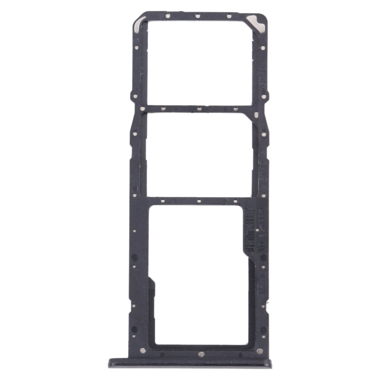 For OPPO Realme C21 / Realme C21Y RMX3201,RMX3261  SIM Card Tray + SIM Card Tray + Micro SD Card Tray