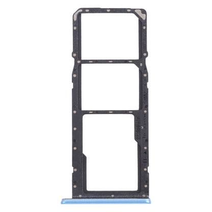 For OPPO Realme C21 / Realme C21Y RMX3201,RMX3261  SIM Card Tray + SIM Card Tray + Micro SD Card Tray, For OPPO Realme C21