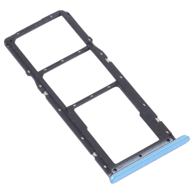 For OPPO Realme C21 / Realme C21Y RMX3201,RMX3261  SIM Card Tray + SIM Card Tray + Micro SD Card Tray, For OPPO Realme C21