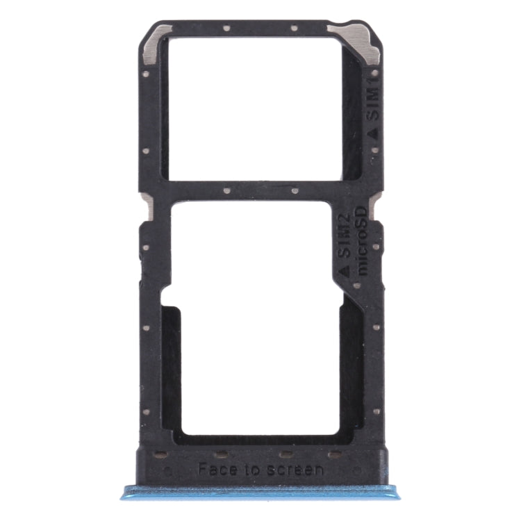For OPPO Realme V5 5G  SIM Card Tray + SIM Card Tray / Micro SD Card Tray