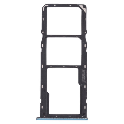 For OPPO Realme C3 RMX2027, RMX2020, RMX2021  SIM Card Tray + SIM Card Tray + Micro SD Card Tray