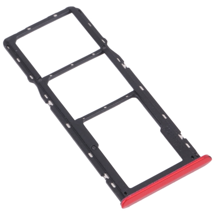 For OPPO Realme C3 RMX2027, RMX2020, RMX2021  SIM Card Tray + SIM Card Tray + Micro SD Card Tray
