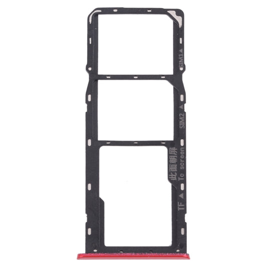 For OPPO Realme C3 RMX2027, RMX2020, RMX2021  SIM Card Tray + SIM Card Tray + Micro SD Card Tray