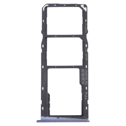Für OPPO Realme C15 RMX2180 SIM-Kartenhalter + SIM-Kartenhalter + Micro-SD-Kartenhalter, Für OPPO Realme C15