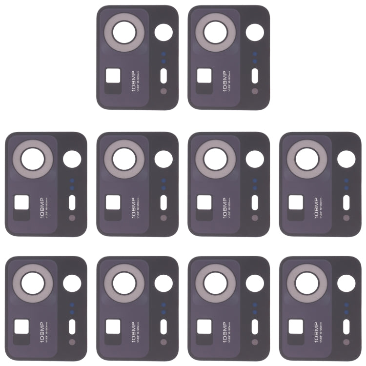 Lot de 10 lentilles de caméra arrière pour Xiaomi Mi Mix 4