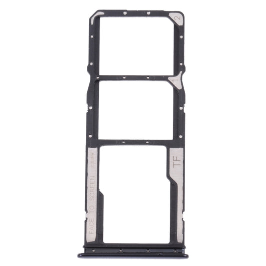 SIM Card Tray + SIM Card Tray + Micro SD Card Tray for Xiaomi Redmi Note 10 4G / Redmi Note 10S M2101K7AI, M2101K7AG, M2101K7BG, M2101K7BI, M2101K7BNY, M2101K7BL, For Xiaomi Redmi Note 10 4G