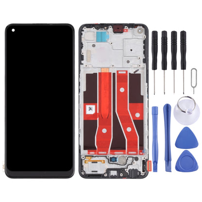 Écran LCD et numériseur complets d'origine avec châssis pour OPPO Reno4 SE PEAT00 PEAM00, pour OPPO Reno4 SE (Original)