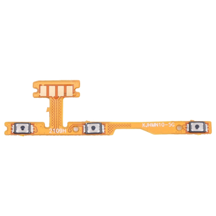 Câble flexible pour boutons d'alimentation et de volume pour Xiaomi Redmi Note 10 5G