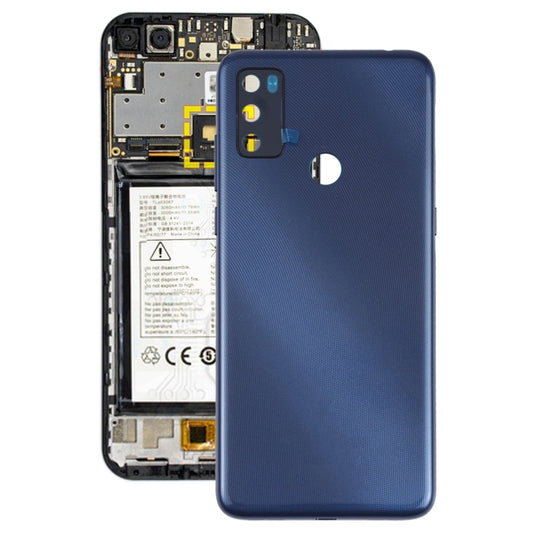 For Alcatel 1S (2021) 6025 Battery Back Cover, For Alcatel 1S (2021) (Blue), For Alcatel 1S (2021)