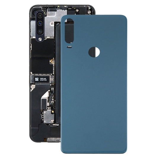 Pour la coque arrière de batterie en verre Alcatel 3x (2019) 5048 5048U 5048Y, Pour Alcatel 3x (2019) (Vert), Pour Alcatel 3x (2019), Pour Alcatel 3x (2019) (Rose)