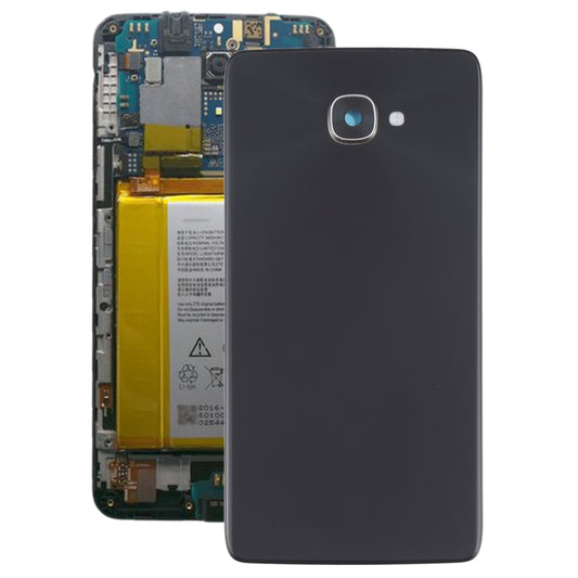 For Alcatel One Touch Idol 4s OT6070 6070K 6070Y 6070 Glass Battery Back Cover, For Alcatel One Touch Idol 4s