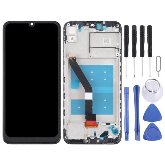 LCD-Bildschirm und Digitizer-Komplettset mit Rahmen für Huawei Y6s (2019), für Huawei Y6s (2019)