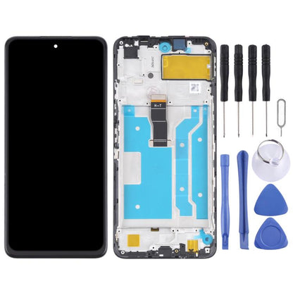 Écran LCD et numériseur complet avec cadre pour Huawei Y7a, Pour Huawei Y7a