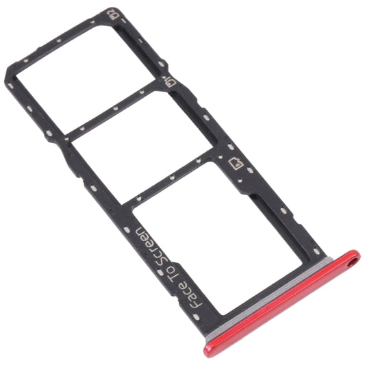 For ZTE Blade V40 Vita SIM Card Tray + SIM Card Tray + Micro SD Card Tray, For ZTE Blade V40, For ZTE Blade V40 Vita