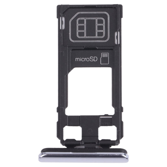 SIM Card Tray + Micro SD Card Tray for Sony Xperia 1 / Xperia XZ4, For Sony Xperia 1 / Xperia XZ4