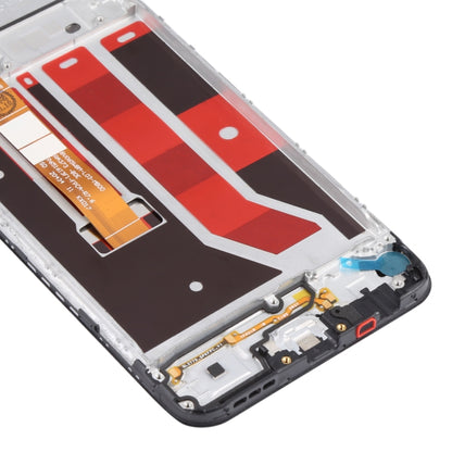 Original LCD Screen and Digitizer Full Assembly With Frame for OPPO A32 PDVM00, For OPPO A32